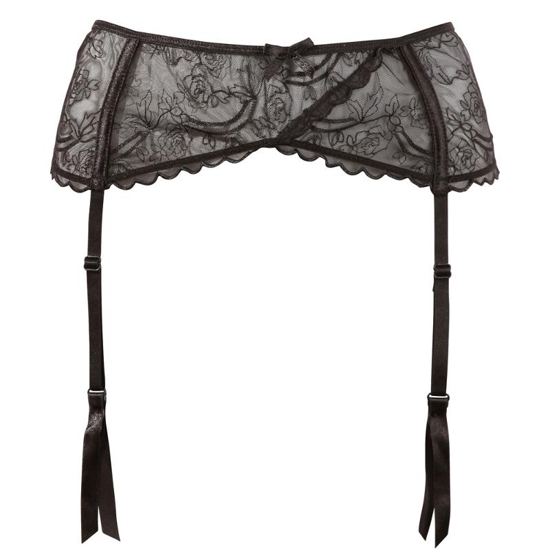 Пояс для панчіх - 2340011 Cottelli Collection Suspender Belt black S