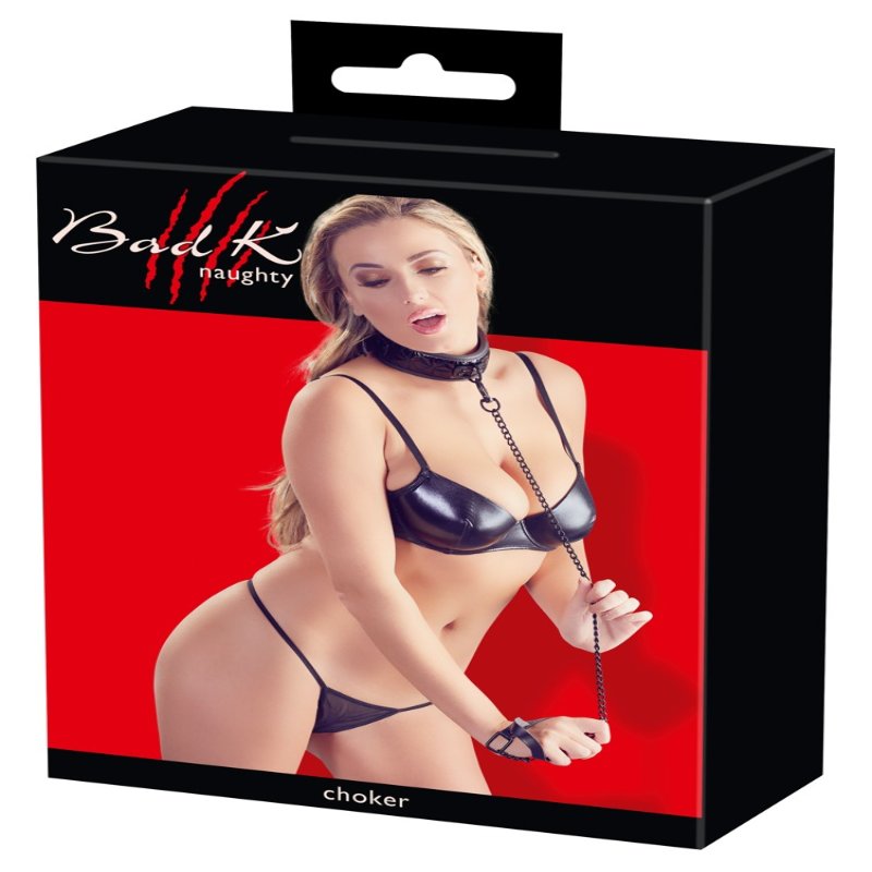 Нашийник з повідком - 2491974 Bad Kitty Collar With Leash
