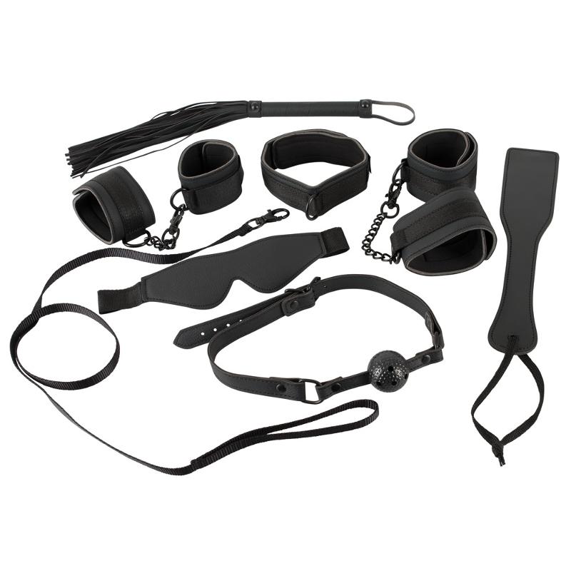 Набір БДСМ - 2492873 Bad Kitty Restraint Set Black (7 предметів)