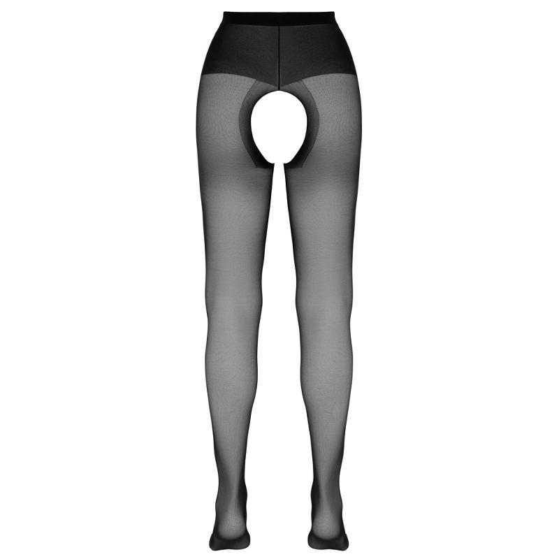 Колготки - 2510030 Cottelli Collection Crotchless Tights Black 3