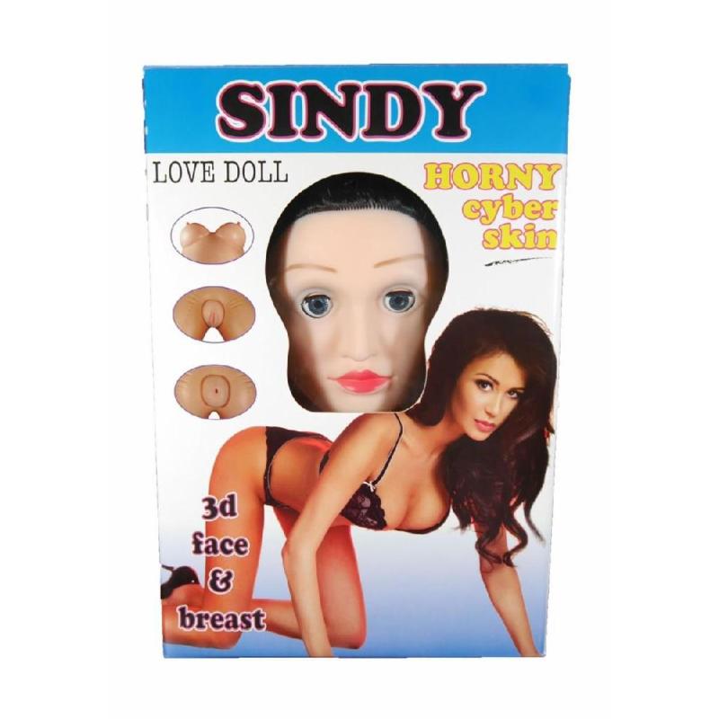 Надувна секс лялька з вібрацією - Sindy 3D