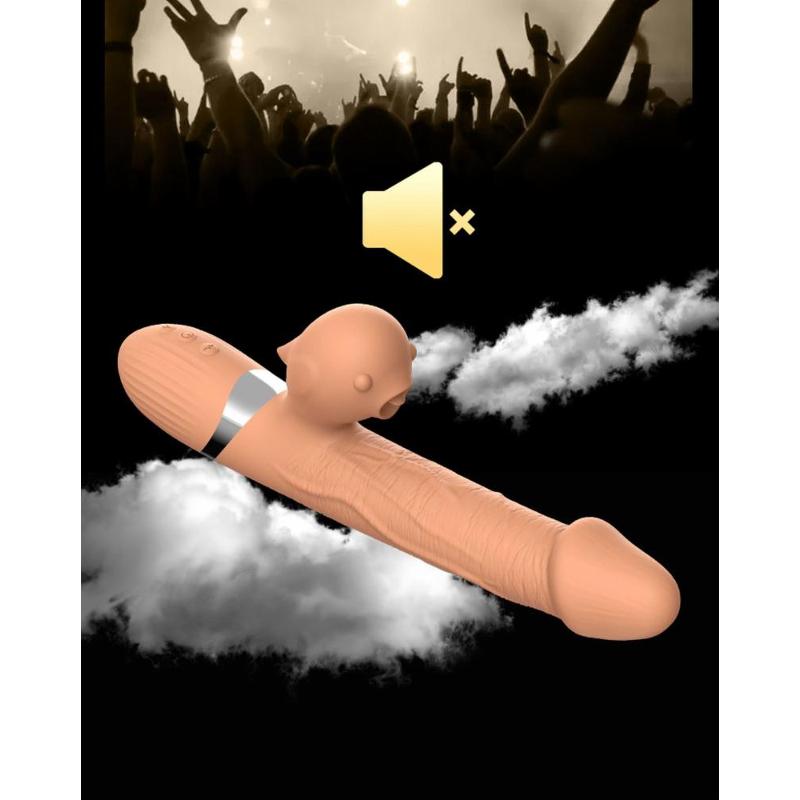 Вібратор - Basia Thtusting Vibrator 2in1