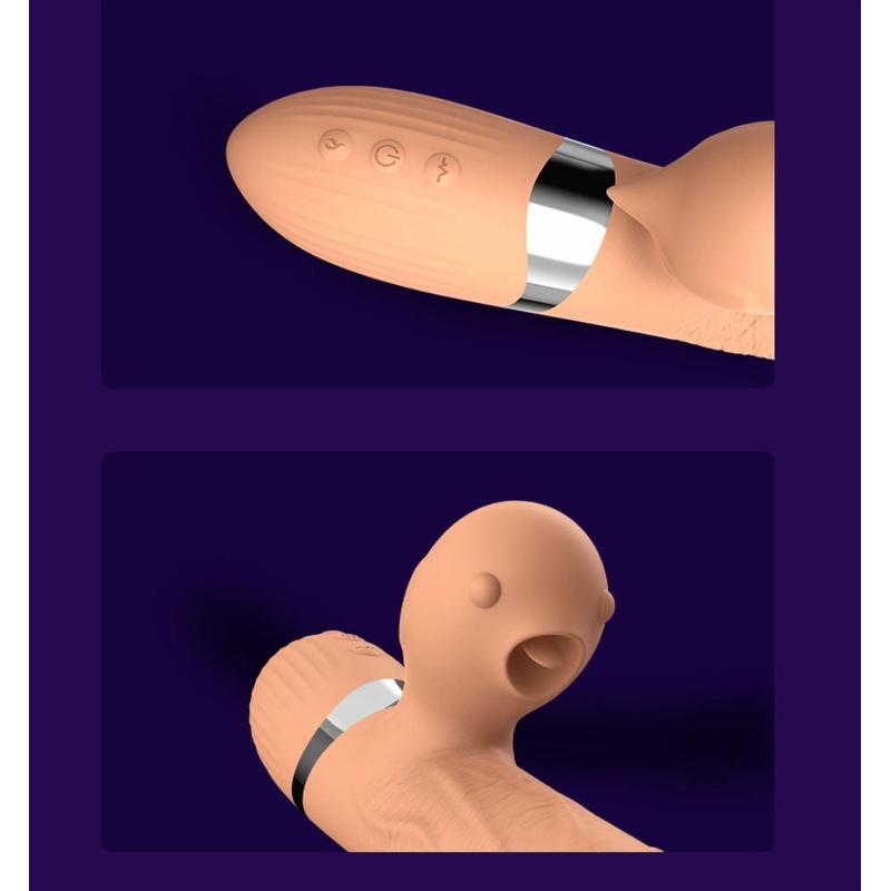 Вібратор - Basia Thtusting Vibrator 2in1