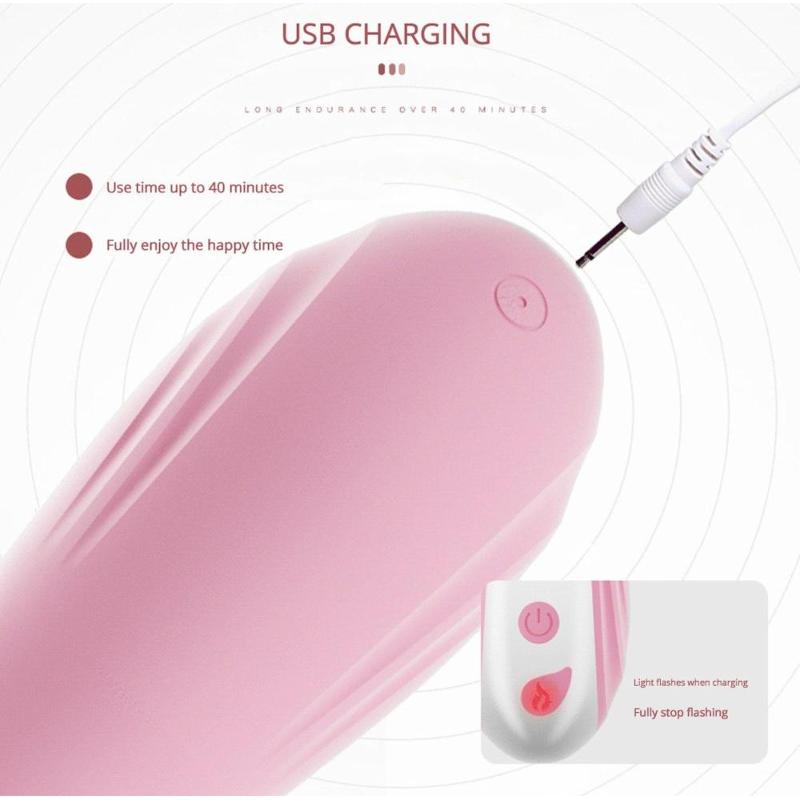 Вібратор - Hannah USB Pink
