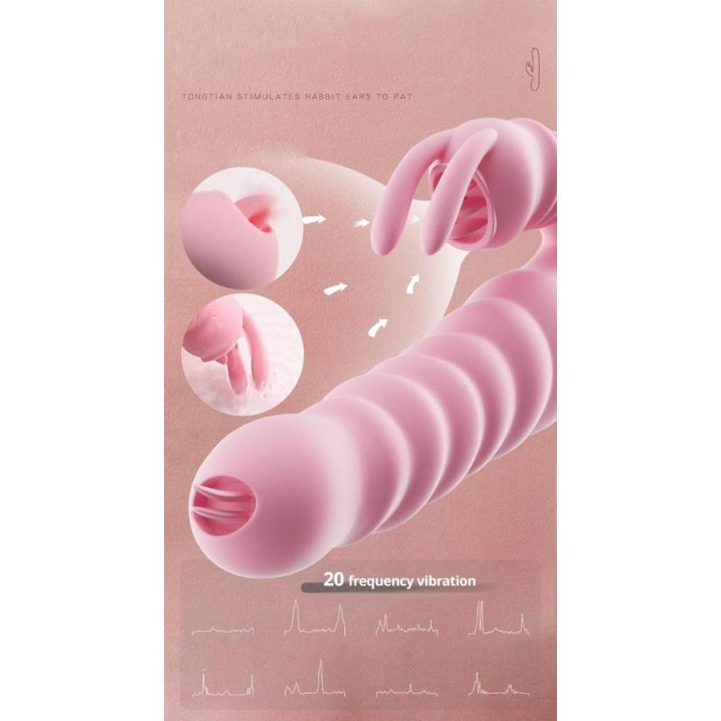 Вібратор - Hannah USB Pink
