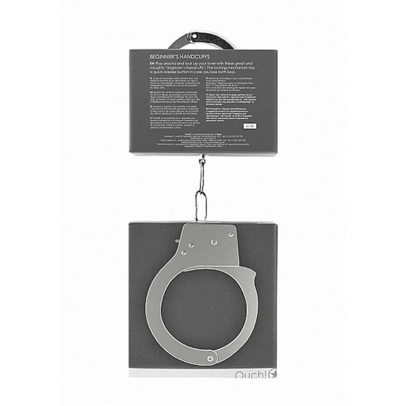 Наручники - Ouch! Beginner's Handcuffs Metal
