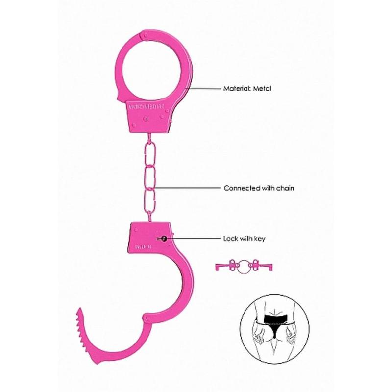 Наручники - Ouch! Beginner's Handcuffs Pink