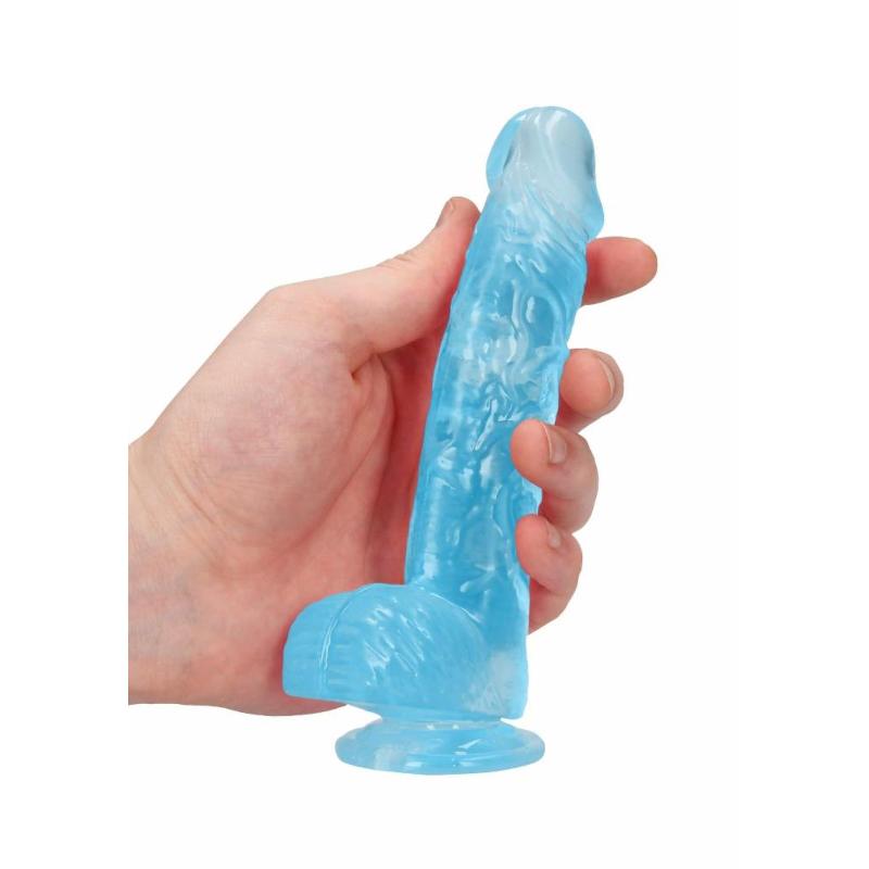 Фалоімітатор - Realrock Dildo 6" Blue
