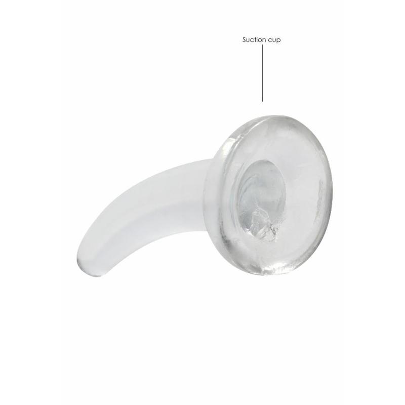 Фалоімітатор - Realrock Dildo 4,5" Transparent