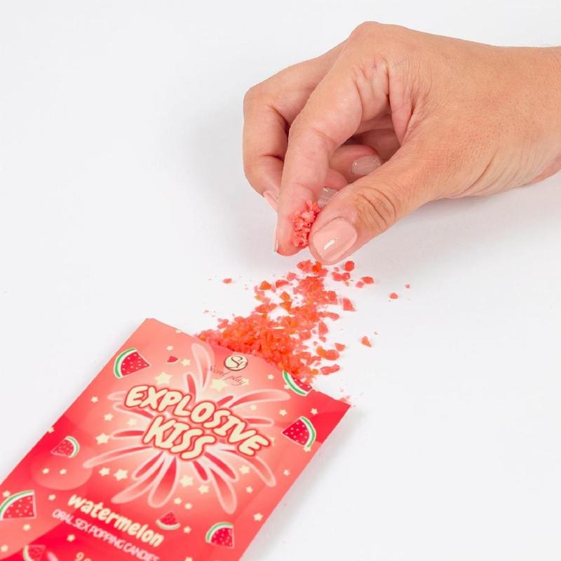 Стріляючі цукерки - Secret Play Explosive Kiss Watermelon, 9 г