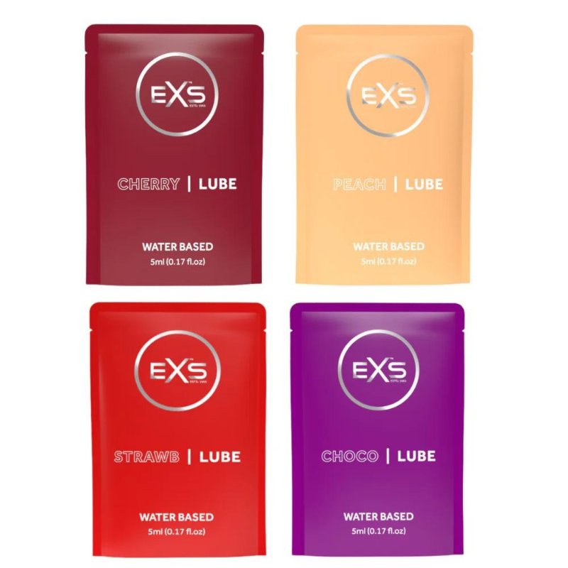 Лубрикант - EXS Flavoured Lube, 5 мл*100 шт.