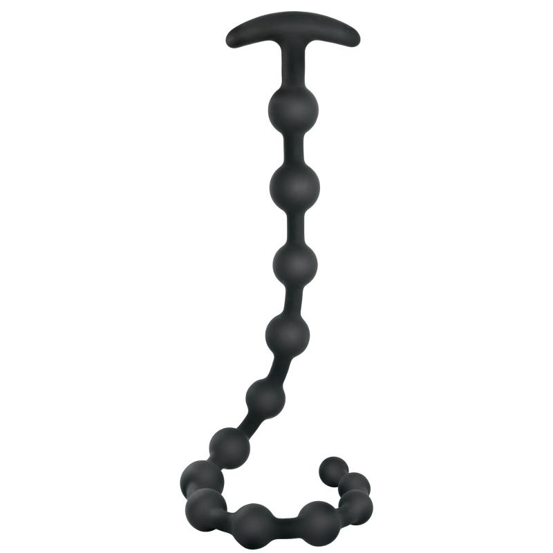 Анальний ланцюжок - Black Velvets Anal Beads Silicone