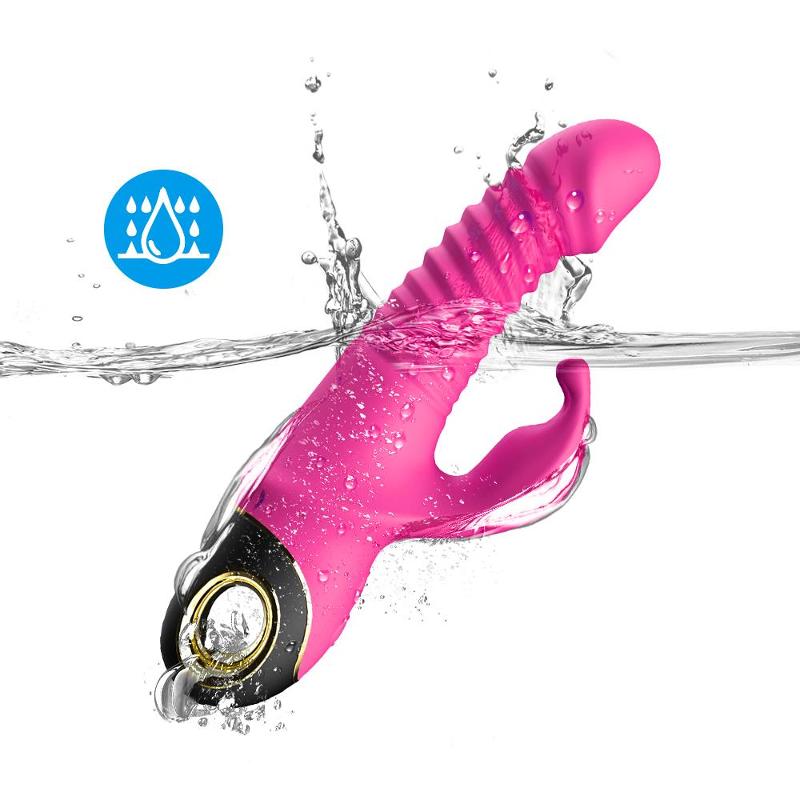 Вібратор - Thrusting Vibrator Zing Pink