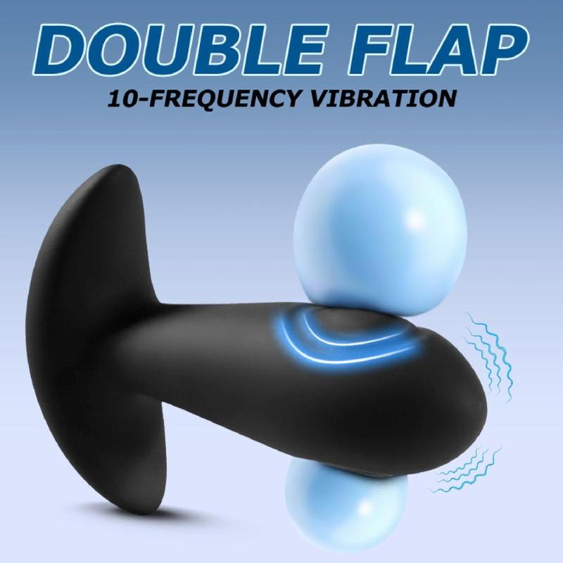 Анальна пробка - Dual Tapping Anal Plug