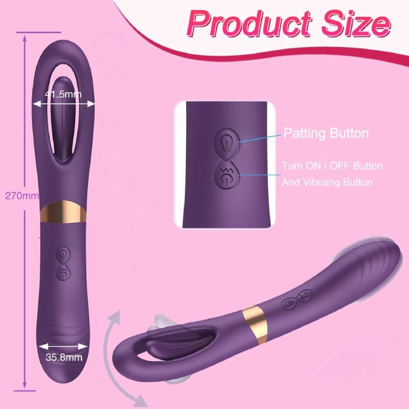 Вібратор G-точки - Flicking Dual G Spot Vibrator