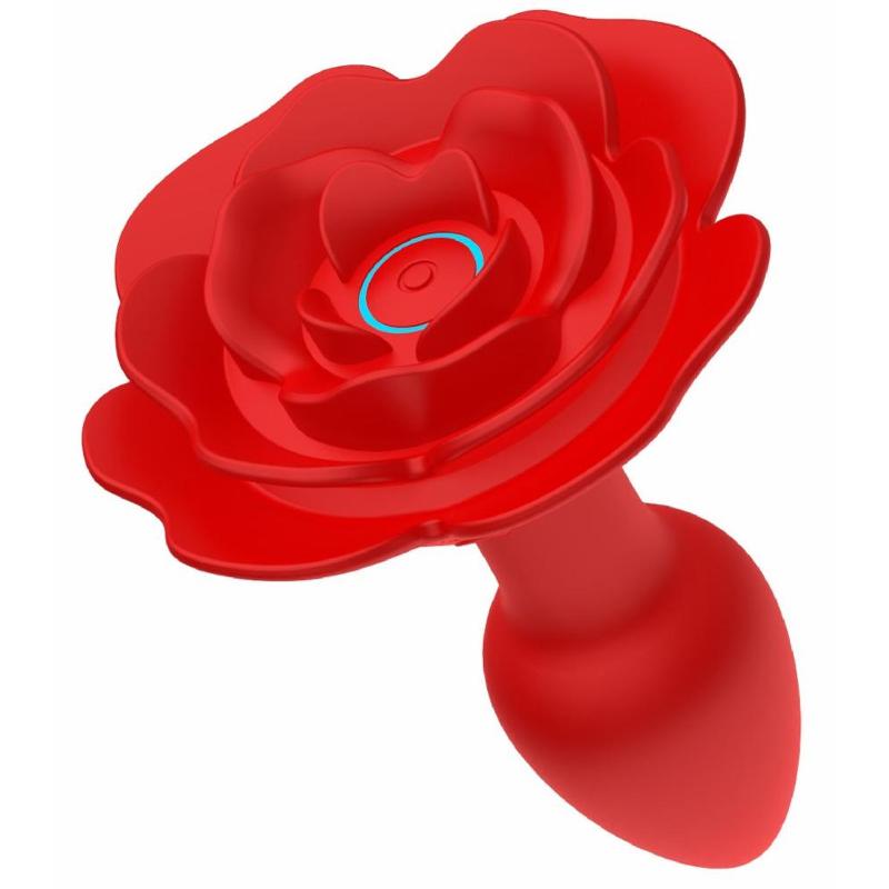 Анальна пробка - Rose Rotating Anal Plug