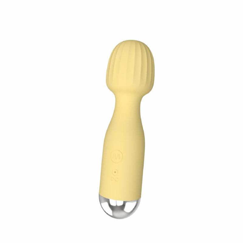 Міні вібромасажер - Mini Wand Yellow