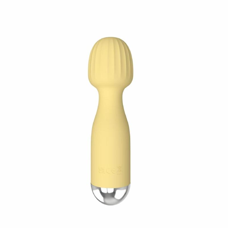 Міні вібромасажер - Mini Wand Yellow