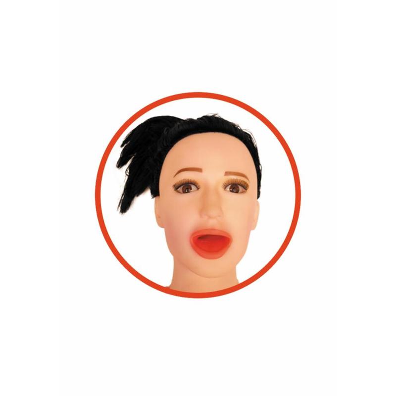 Надувна секс лялька з вібрацією - Angelina 3D