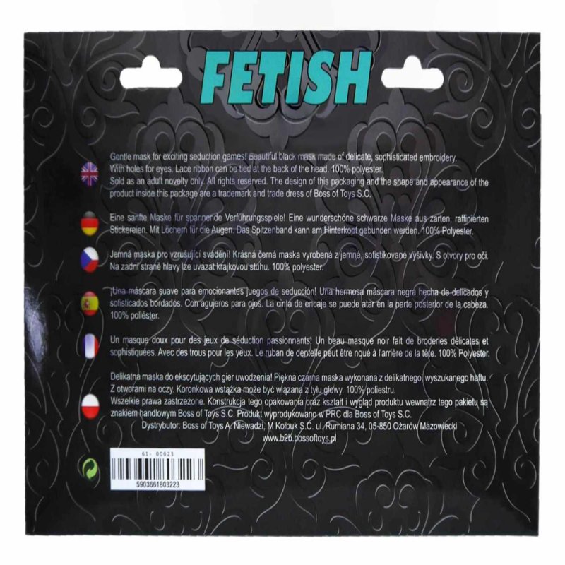 Маска на очі - Fetish B - Series Love Mask