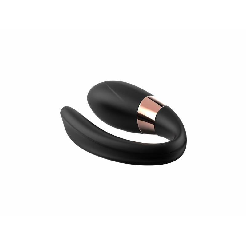 Вібратор для пар - V-Vibe Black, USB, 7 Function, Remote Control