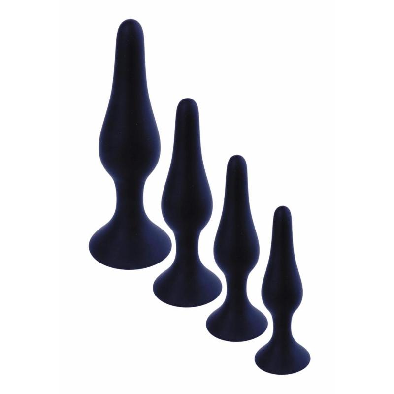 Анальна пробка - Silicone Black Plug M