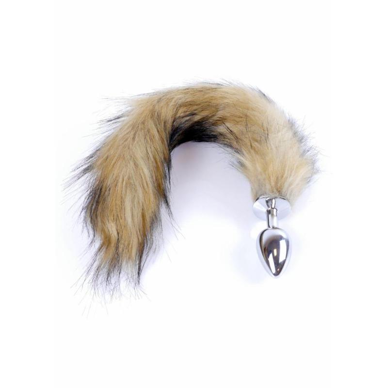 Анальна пробка - Fox Tail Brown XL