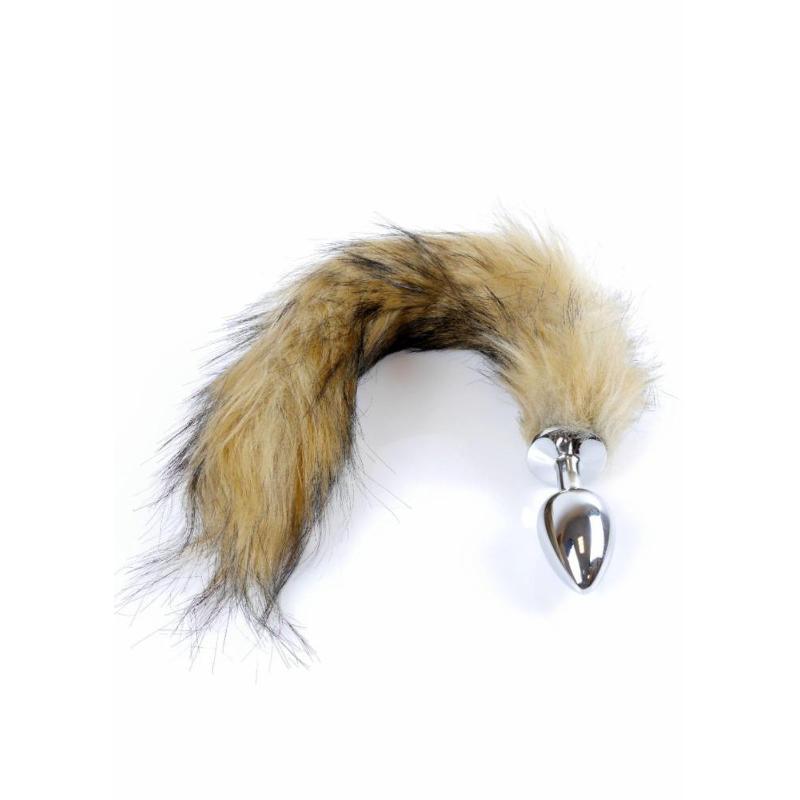 Анальна пробка - Fox Tail Brown XL