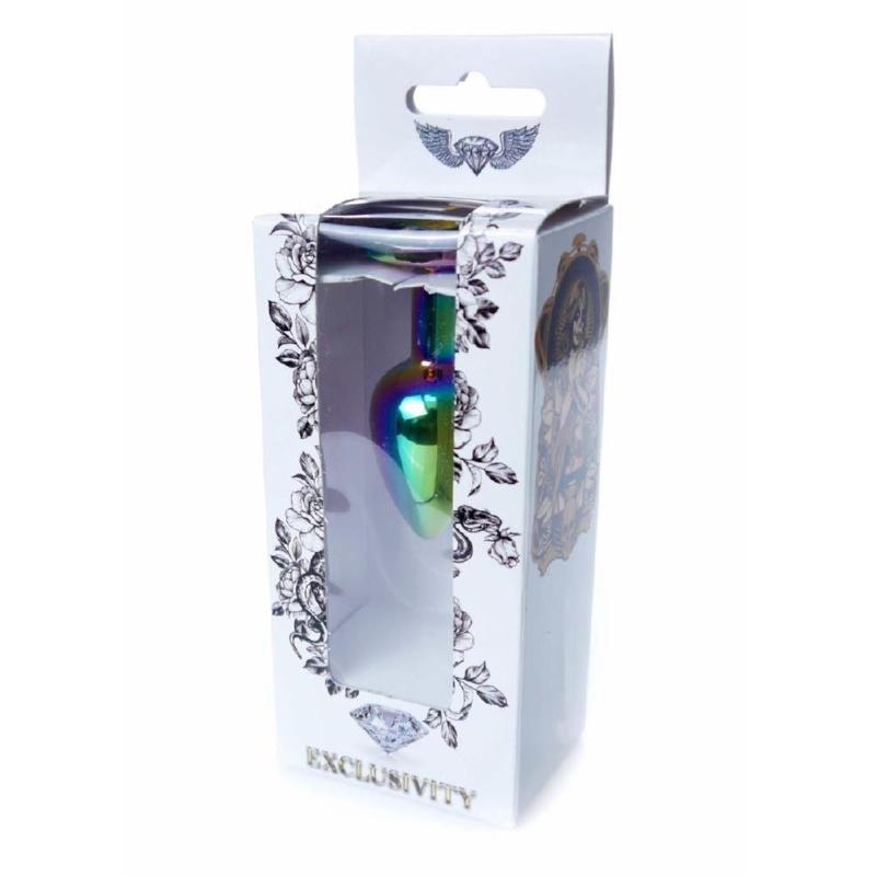 Анальна пробка - Jewellery Multicolour Plug Clear