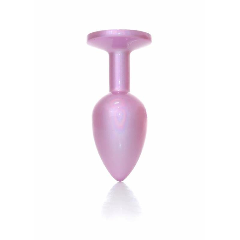 Анальна пробка - Jewellery Pearl Pink Plug Clear S