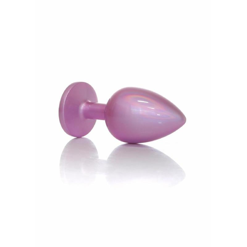 Анальна пробка - Jewellery Pearl Pink Plug Clear L
