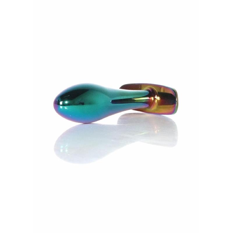 Анальна пробка - Jewellery Multicolour Plug Red S