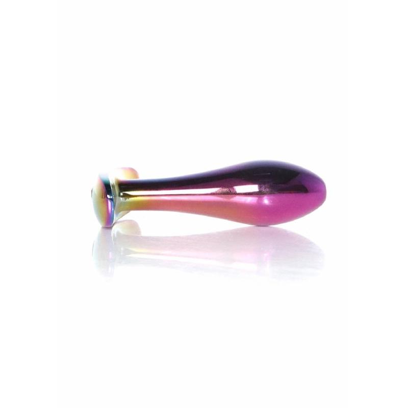 Анальна пробка - Jewellery Multicolour Plug Red S