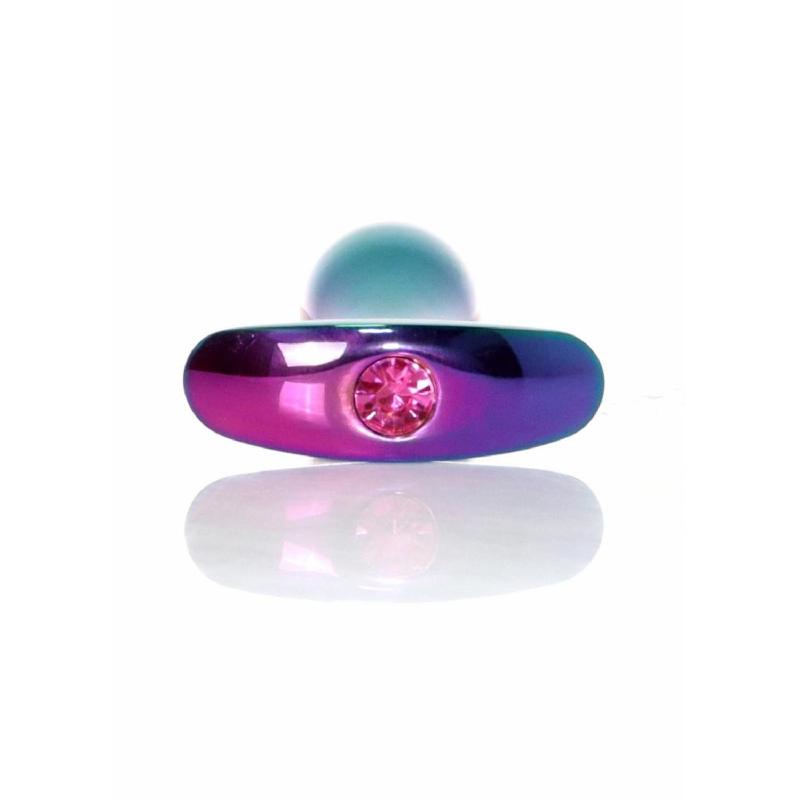 Анальна пробка - Jewellery Multicolour Plug Pink M