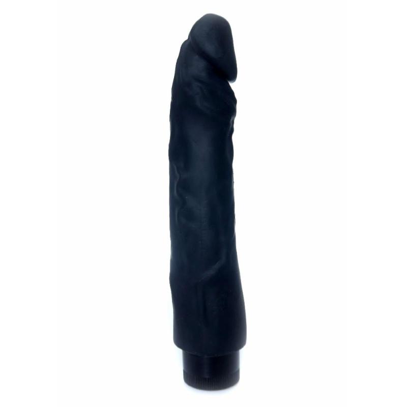 Вібратор - Real Skin Multispeed Black, 22,5 см