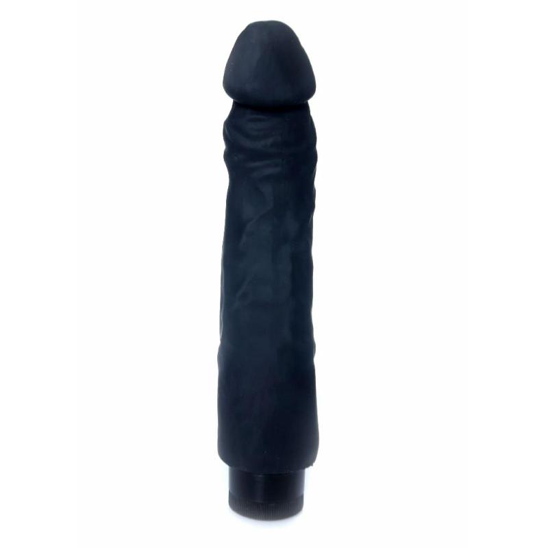 Вібратор - Real Skin Multispeed Black, 22,5 см