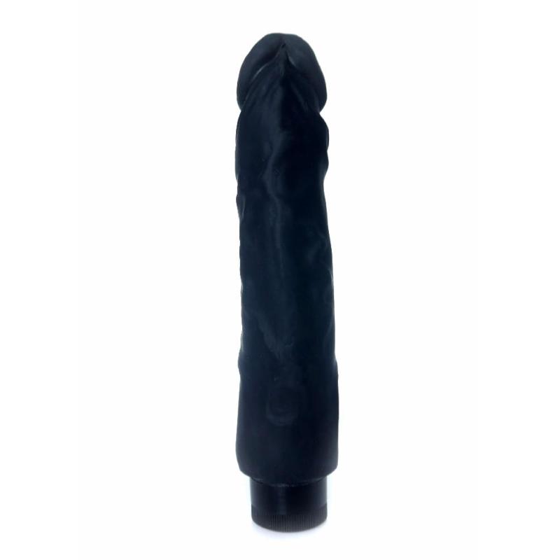 Вібратор - Real Skin Multispeed Black, 22,5 см