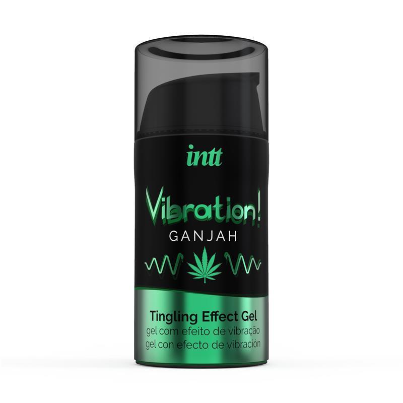Рідкий вібратор - Intt Vibration! Ganjah, 15 мл