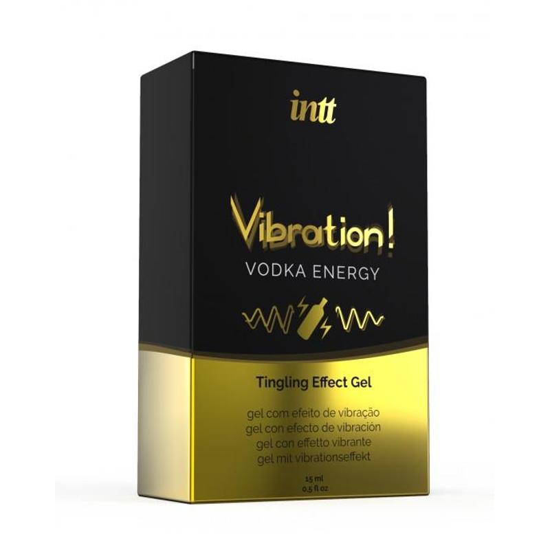 Рідкий вібратор - Intt Vibration! Vodka Energy, 15 мл