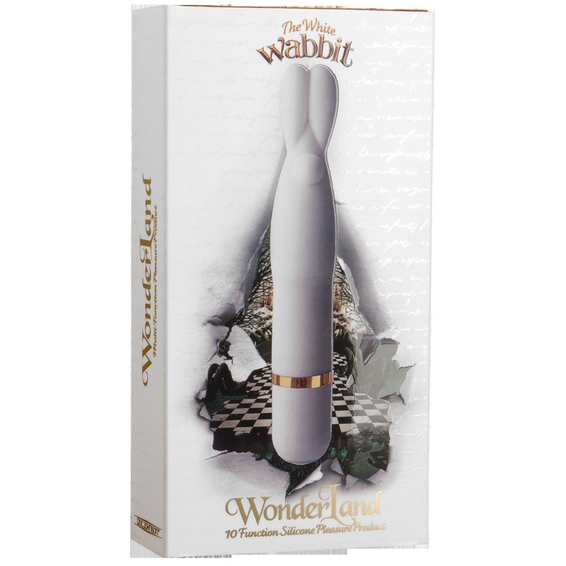 Класичний вібратор - WonderLand Massager The White Wabbit - зображення 1