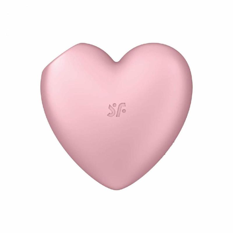 Вакуумний стимулятор - Satisfyer Cutie Heart Light Red