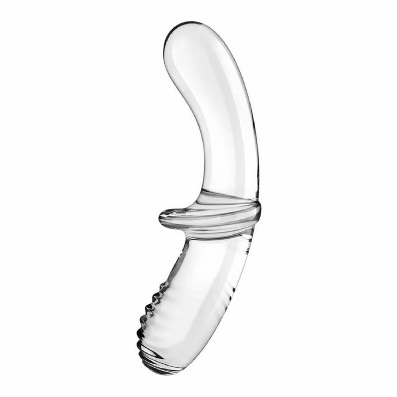 Фалоімітатор - Satisfyer Double Crystal Transparent