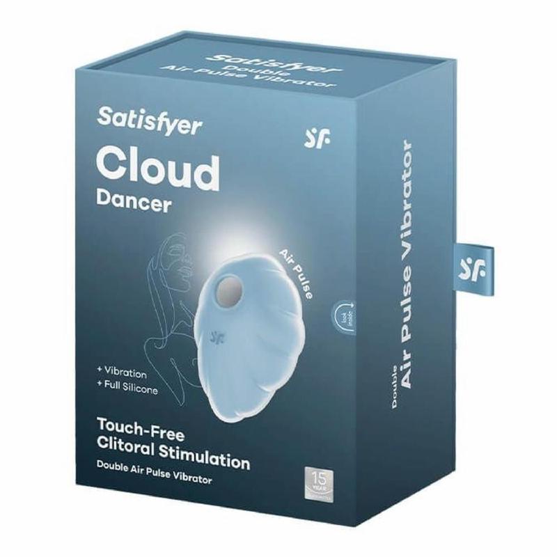 Вакуумний кліторальний стимулятор - Satisfyer Cloud Dancer Blue