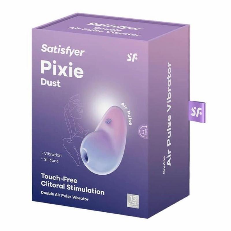 Вакуумний стимулятор - Satisfyer Pixie Dust Violet/Pink