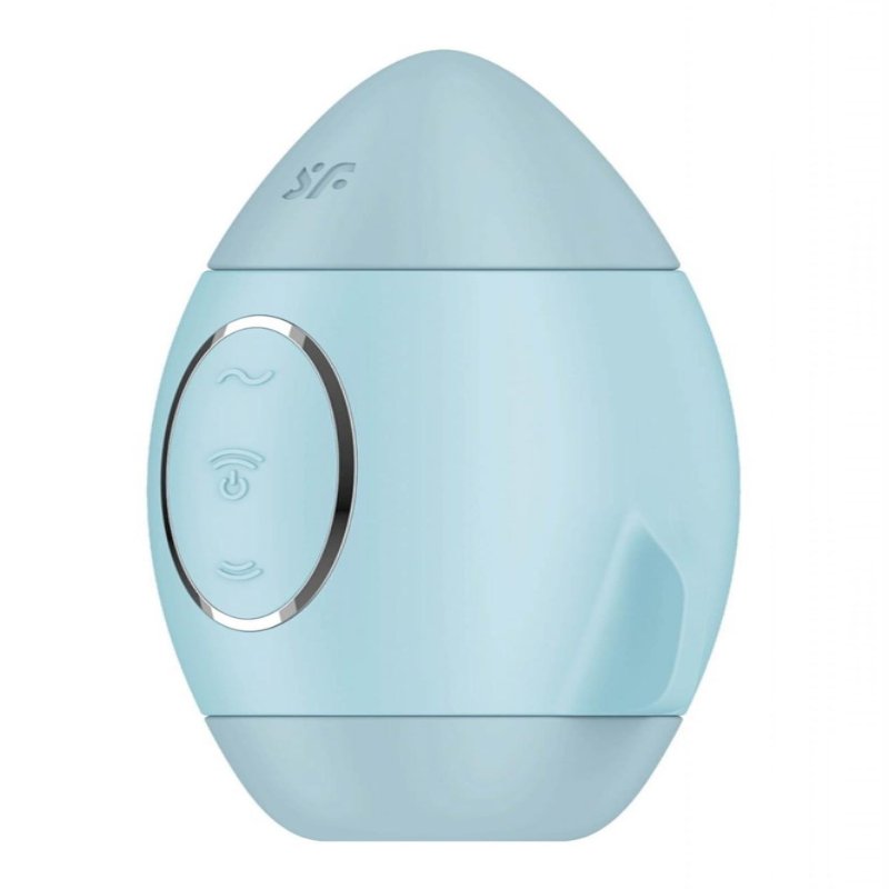 Вакуумний стимулятор - Satisfyer Mission Control Blue