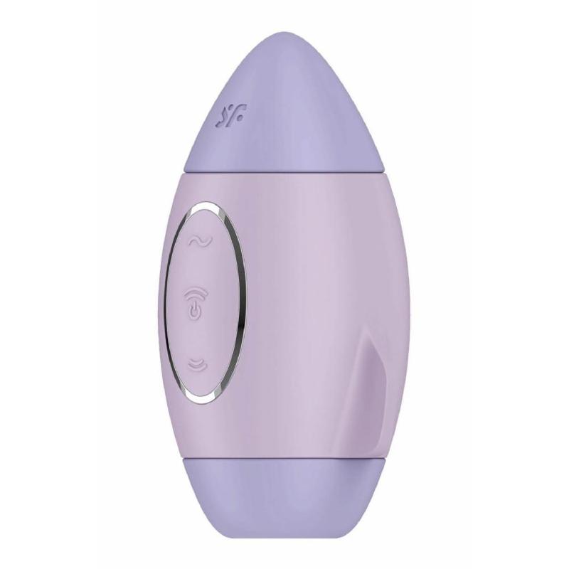 Вакуумний кліторальний вібратор - Satisfyer Mission Control Violet