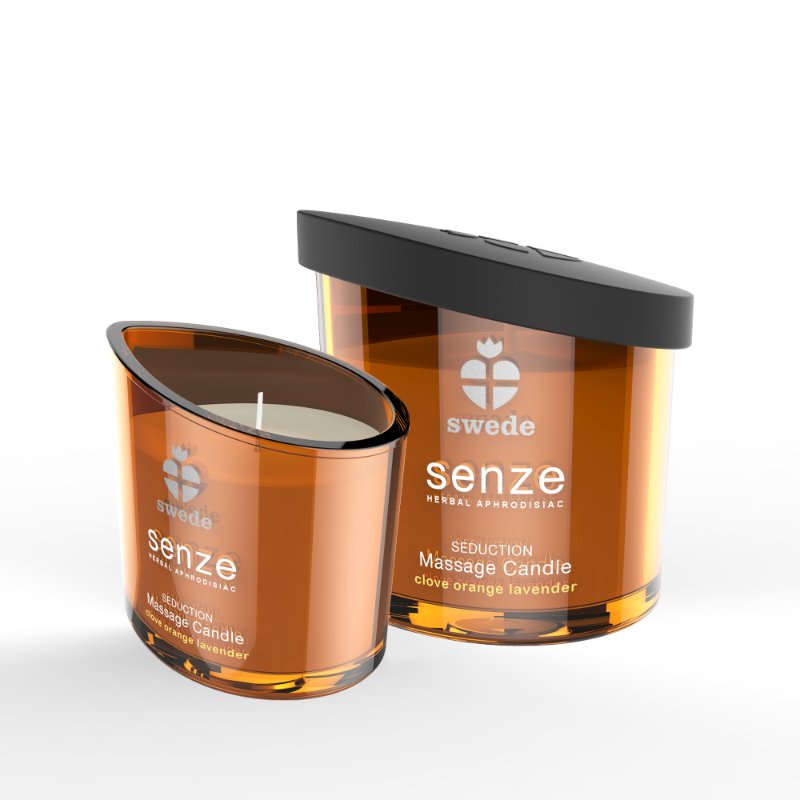 Масажна свічка - Swede Senze Seduction Clove Orange Lavender, 50 мл