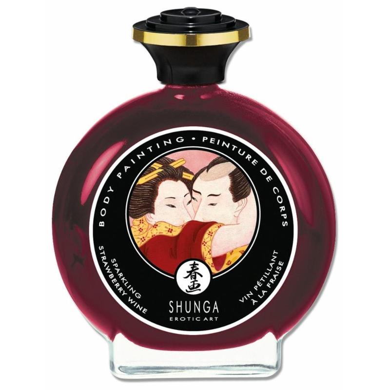 Фарба для тіла - Shunga Body Painting Strawberry Sparkling Wine