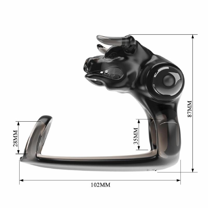 Ерекційне кільце - Pretty Love Bull Warrior, 10 vibration functions