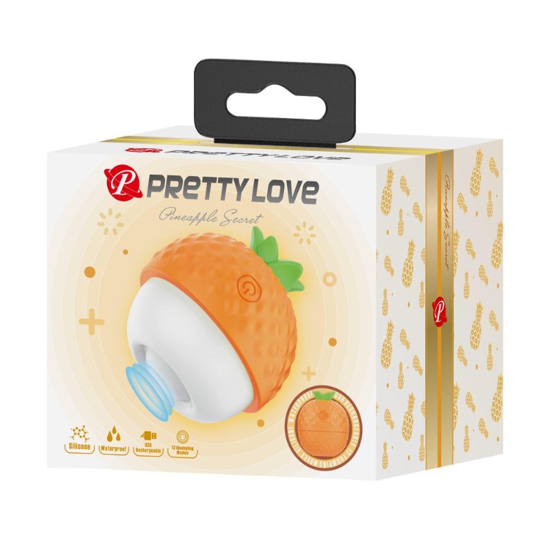 Кліторальний стимулятор - Pretty Love Pineapple Secret Orange